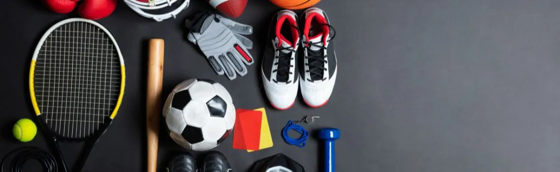 Distribución de material deportivo