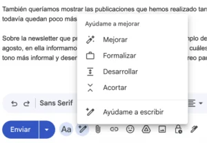 Mejorar Gemini Gmail