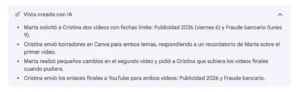 Resúmenes Gemini Gmail
